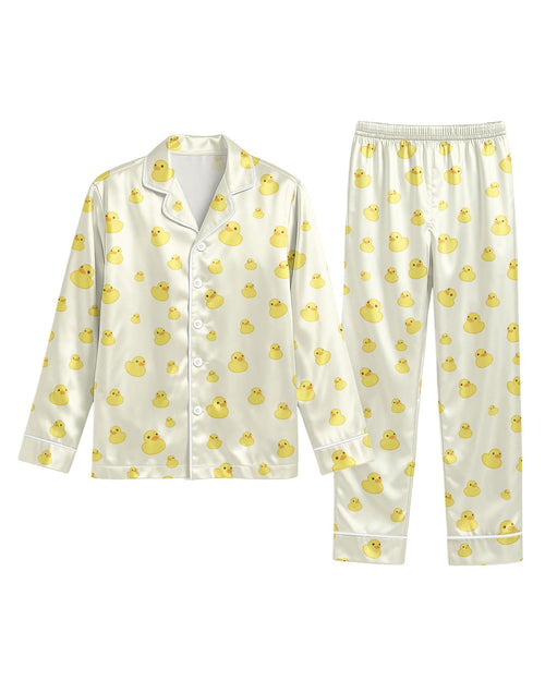 Duck satin pajamas for women - S