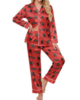 Bigfoot satin pajamas for women