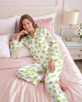 Frog satin pajamas for women - 2XL