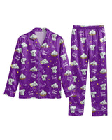 Koala long satin pajamas for women