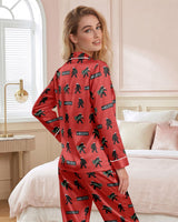 Bigfoot satin pajamas for women