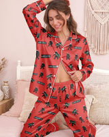 Bigfoot satin pajamas for women - XL