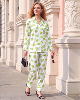 Frog satin pajamas for women