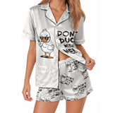 Duck satin pajamas for women - S
