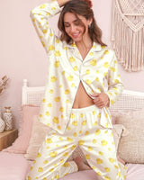 Duck satin pajamas for women - XL