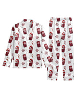 Retro Soda satin pajamas for women - S