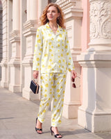 Duck satin pajamas for women