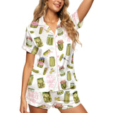 Pickle satin pajamas for women - S