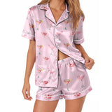 Martini satin pajamas for women - S