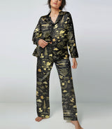 Winged Warrior satin pajama set view 2