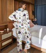 Bad Witches satin pajama set view 4