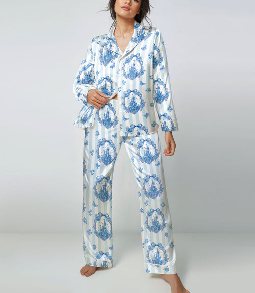Magical Fantasy satin pajama set view 2