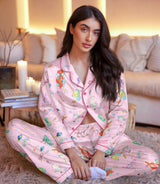 Mermaid Princess satin pajama set view 5