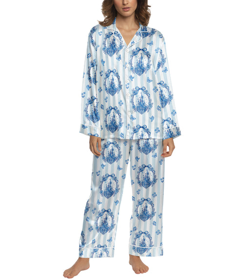 Magical Fantasy women's satin pajama set