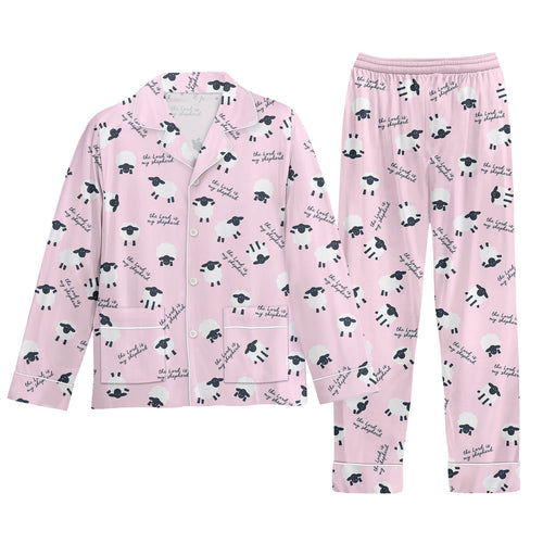 Sheep thick pajama set view 2