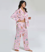 Mermaid Princess satin pajama set view 3