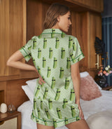 Pickle satin pajama set view 8