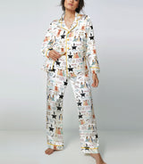 Revolution Musical satin pajama set view 2