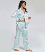 Fairytale Princess satin pajama set view 3