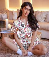Chicken satin pajama set view 6