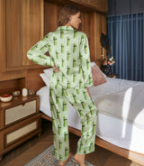 Pickle satin pajama set view 4
