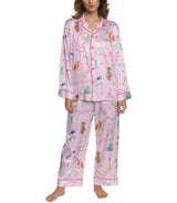 Mermaid Princess women's satin pajama set