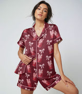 Cherry Soda Pop satin pajama set view 3