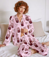 Cherry Soda Pop satin pajama set view 7