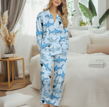 Shark thick pajama set view 4