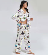 Bad Witches satin pajama set view 3