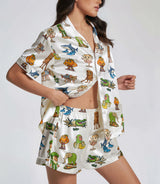 Brainrot satin pajama set view 4