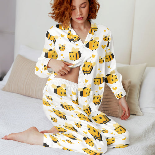 Bee thick pajama set view 2