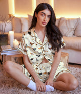 Chicken satin pajama set view 6