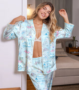 Fairytale Princess satin pajama set view 6