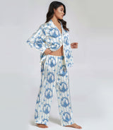Magical Fantasy satin pajama set view 3