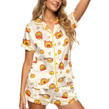 Magical Moving Castle women's satin pajama set