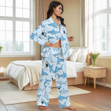 Shark thick pajama set view 6