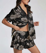 Moth satin pajama set view 4