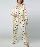 Chicken satin pajama set view 2