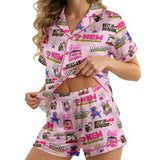 Dungeon Crawler RPG satin pajama set view 2