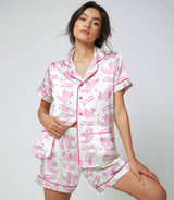 Axolotl satin pajama set view 3