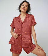 Celestial satin pajama set view 3