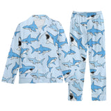 Shark women's thick pajama set