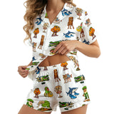 Brainrot satin pajama set view 2