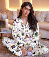 Bad Witches satin pajama set view 5