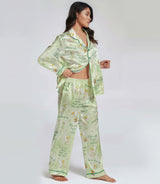 Neverland Fantasy satin pajama set view 3