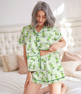 Pickle satin pajama set view 5