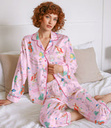 Mermaid Princess satin pajama set view 7